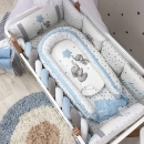Protectie somn – Baby Nest Familia elefantel